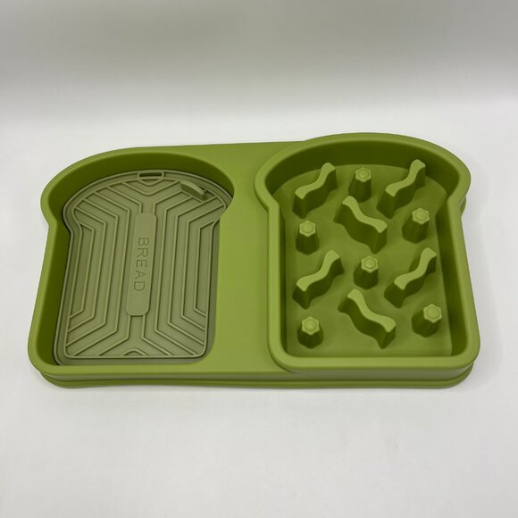 Pet Slow Feeder Bowl, Silicone Licking Mat, Anti-Slip & Anti-Tip - Picture 2 of 9